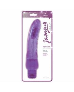 Vibrador Jammy Jelly Bright Glitter Embalagem