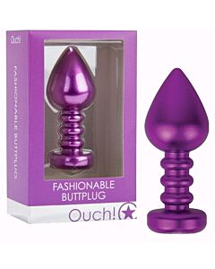 Plug Anal Fashionable Buttplug Roxo