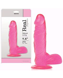Dildo Real Rapture Earth Flavour 7.5'' Rosa