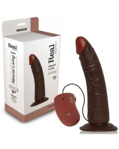 Vibrador Real Rapture Earth Flavour 7'' Negro