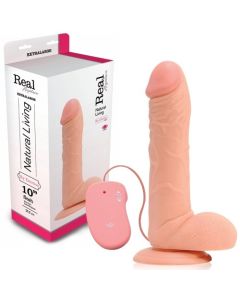 Vibrador Real Rapture Sky Emotion 10'' Branco