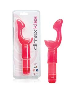 Estimulador de Clitoris Climax Kiss G-Spot Bliss Rosa