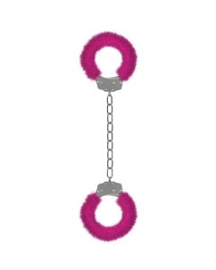 Algemas C/ Peluche P/ Tornozelos Ouch! Beginner's Legcuffs Rosa