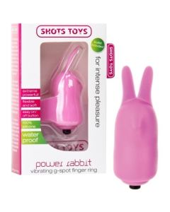 Vibrador Dedeira Power Rabbit Rosa Conjunto