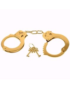 Algemas Fetish Fantasy Gold Metal Cuffs
