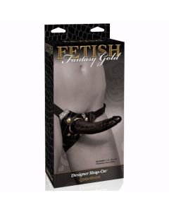 Strap On Fetish Fantasy Gold Designer Strap-On Caixa