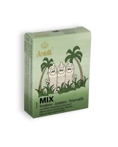 Preservativos Amor Mix (3 Un)