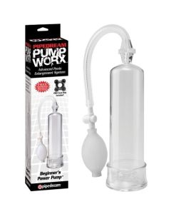 Bomba de Vácuo Pump Worx Beginner's Power Pump Transparente Conjunto