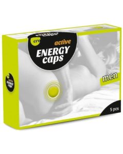 Cápsulas Estimulantes Active Energy Caps Ero Homem (5 Un)