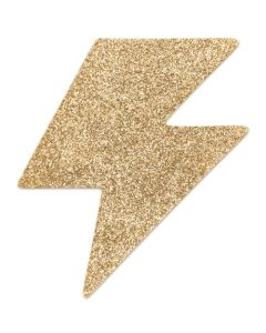 Cobertura Mamilos Flash Glitter Bolt Bijoux Indiscrets Dourados