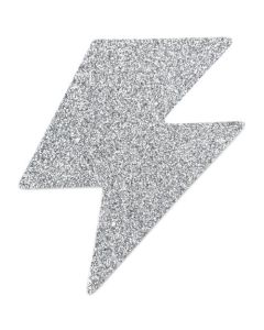 Cobertura Mamilos Flash Glitter Bolt Bijoux Indiscrets Prateados