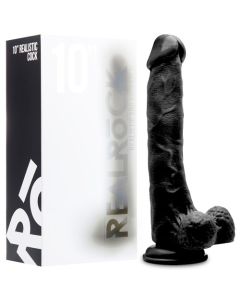 Dildo Realístico C/ Testículos Real Rock 10