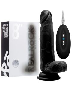 Vibrador Realístico C/ Testículos Real Rock 8