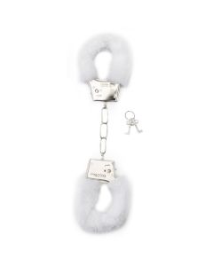 Algemas C/ Peluche Furry Handcuffs Brancas