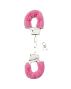 Algemas C/ Peluche Furry Handcuffs Rosa