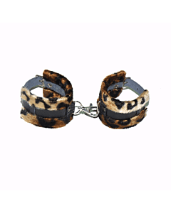 Algemas em Pele Leopardo