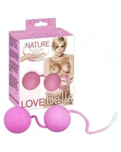 Bolas Love Balls Nature Skin Rosa