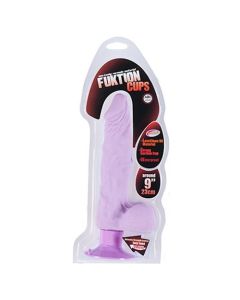 Vibrador Realístico C/ Testículos Fuktion Cups 9