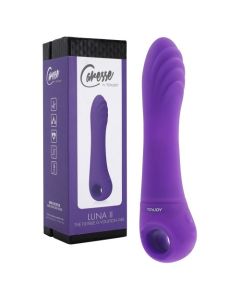 Vibrador Luna II Caress ToyJoy Roxo Conjunt2o