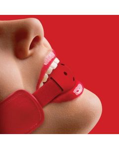 Mordaça Brace Ball Gag Vermelha