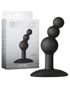 Plug Anal Bubble Platinum Médio Conjunto