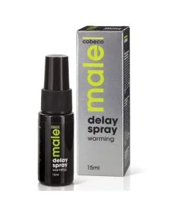 Spray Retardante C/ Efeito Calor Male Delay Spray Warming (15 ml)