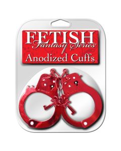 Algemas Fetish Fantasy Series Anodized Vermelhas Caixa