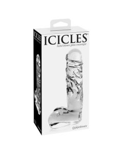 Dildo Vidro Icicles Nº40 Caixa