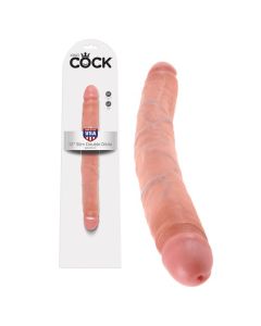 Dildo Duplo Realístico Slim Double Dildo King Cock 12