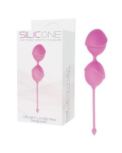 Bolas Estimuladoras Delight Lichee Rosa Conjunto
