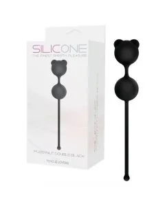 Bolas Vaginais Pussynut Double Pretas Conjunto
