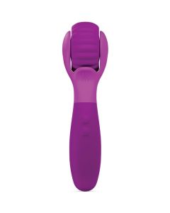 Massajador Jimmyjane Du-O Evoke Vibrating Massage Wheel & Handle 1