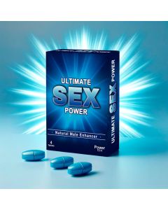 Potenciador Ultimate Sex® Power Azul Homem (4 Un)