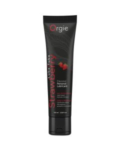 Lubrificante de Aquecimento à Base de Água Orgie Lube Tube Morango (100 ml)