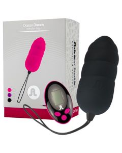 Ovo Vibratório Ocean Dream Adrien Lastic C/ Comando Remoto Preto