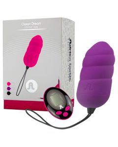 Ovo Vibratório Ocean Dream Adrien Lastic C/ Comando Remoto Roxo