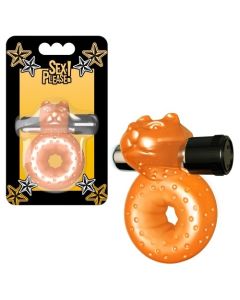 Anel Vibratório Sex Please! Morozko Laranja