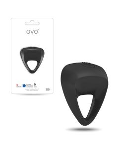 Anel Vibratório Ovo B9 Preto Conjunto