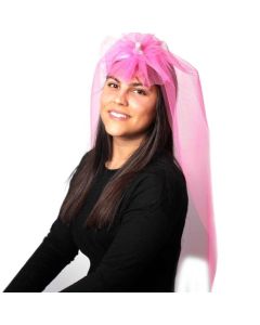Véu de Noiva Rosa