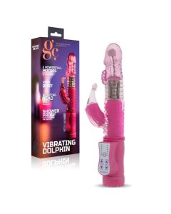 Vibrador Vibrating Dolphin Rosa Conjunto