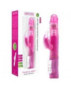 Vibrador Thrusting Rabbit Rosa Kit