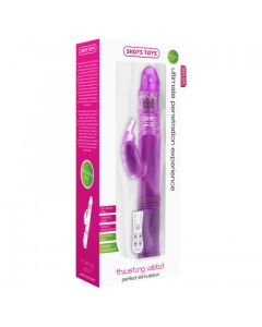 Vibrador Thrusting Rabbit Roxo Caixa