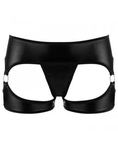 Tanga C/ Bala Vibratória Exotic Vibrating Panty Ouch! Preta Frente