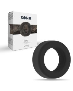 Anel Sono Preto 3,7 cm Nº39 Caixa