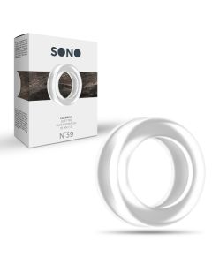 Anel Sono Transparente 3,7 cm Nº39 Caixa