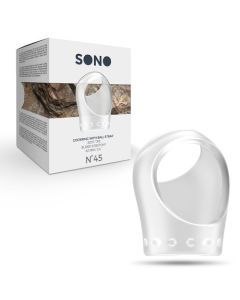 Anel C/ Alça P/ Testículos Sono Transparente 3 cm Nº45 Caixa