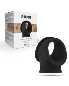 Anel C/ Alça P/ Testículos Sono Preto 3.8 cm Nº48 Caixa