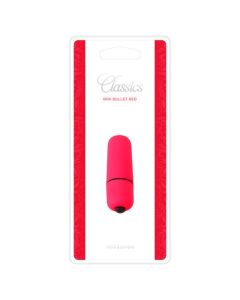 Mini Bala Vibratória Bullet Vermelha Caixa