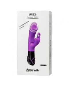 Vibrador Ares Adrien Lastic Roxo Caixa
