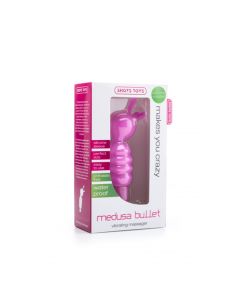 Mini Vibrador Bala Medusa Bullet Rosa